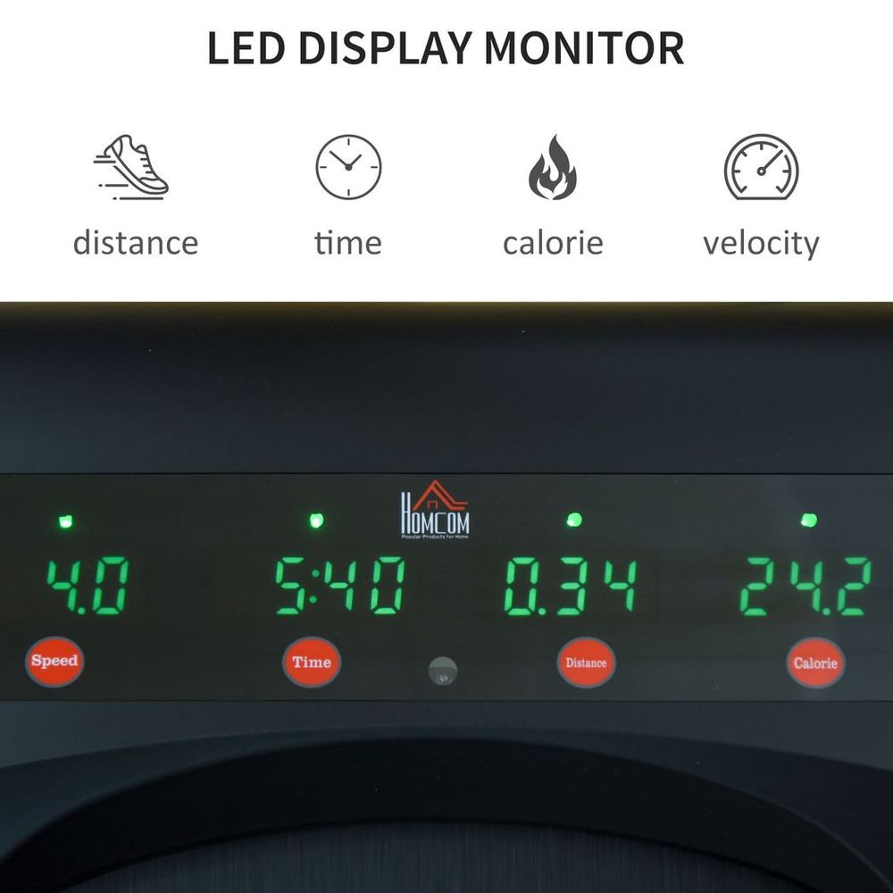 Walking Machine: LED Display & Remote Control, Jogging Fitness