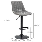 Bar Stools/Dining Chair/Office Chair with Matching Detail