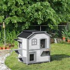 Kitten Condo - Openable Roof, Catio Enclosure, White