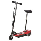 Outdoor Ride On Powered Scooter for kids Sporting Toy 120W Motor Bike 2 x 12V Battery - Red