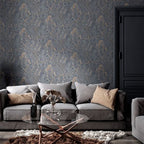 Dark Mineral Grey sw12 wallpaper