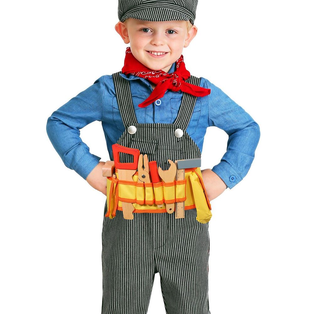 Building Fun with My Tool Belt - Quality Wooden Kids' Tool Set - Hours of Pretend Play!