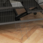 Small Animal Cages: Chinchilla Ferret Kitten on Wheels, Hammock Tray