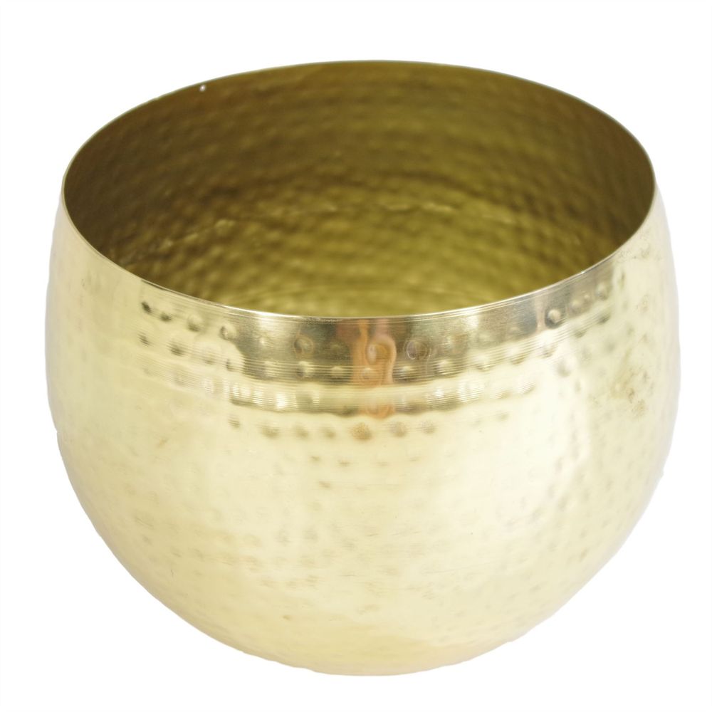 Artificial Monstera Plant - 60cm - Golden Metal Planter - Stylish Design