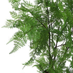 150cm Artificial Natural Moss Base Fern Foliage Plant with Leaf Detail