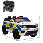 12V Kid Electric Ride On Car w/ Remote Siren Bluetooth 3-6 Years