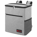 Grey Backpack Cooler Bag 24Lt