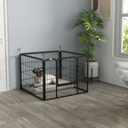 Metal Pet Playpen w/Door, Indoor/Outdoor Use, Secure, 82Lx82Wx60Hcm