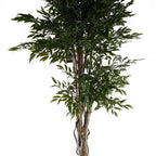 140cm UV Resistant Ruscus Tree with 2716 Lush Leaves - for Indoor & Outdoor Use!