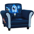 Child Armchair Kids Mini Sofa Chair with Armrest for 3-6 Years Old Blue