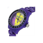 Henleys Project Deluxe Women's Set of 2 Plastic Watches Purple-White - CLEARANCE SALE - LIMITED STOCK