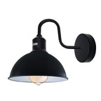 Vintage Industrial Wall Light Dome Metal E27 Indoor Lamp~ 5705
