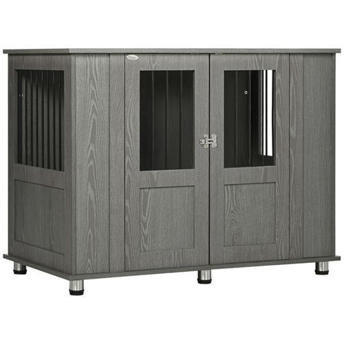 Dog Crate - Grey Material