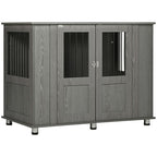 Dog Crate - Grey Material