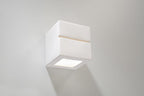 Ceramic LED Wall Lamp - Classic Design, Paintable - Modern Lighting for Living Room, Bedroom, Hallway