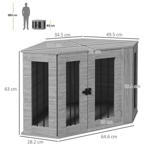 Dog Crate with 50wcm Detail