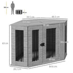 Dog Crate with 50wcm Detail