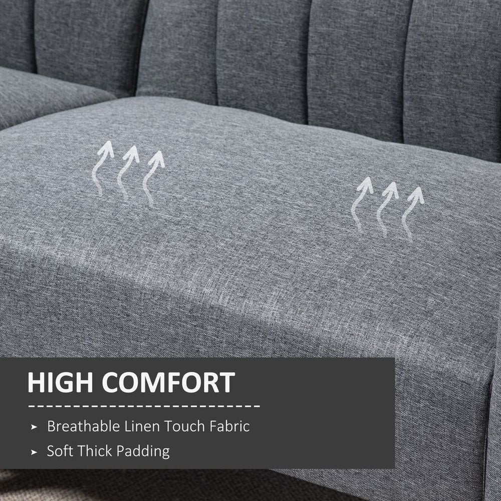 Versatile Adjustable Backrest Sofa Bed - for Living & Guest Rooms!