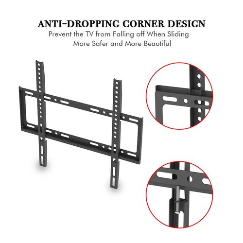 26-55" Wall Mount Bracket TV Mount TMW4040 with Sprit Bubble