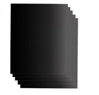 Non-Stick BBQ Grill Mat (40 x 33 cm) - Universal Barbeque Baking Oven Liners Reusable and Dishwasher Safe Indoor Outdoor BBQ Cooking Mats for Charcoal Electric Gas Grill Kitchen Ovens - Black