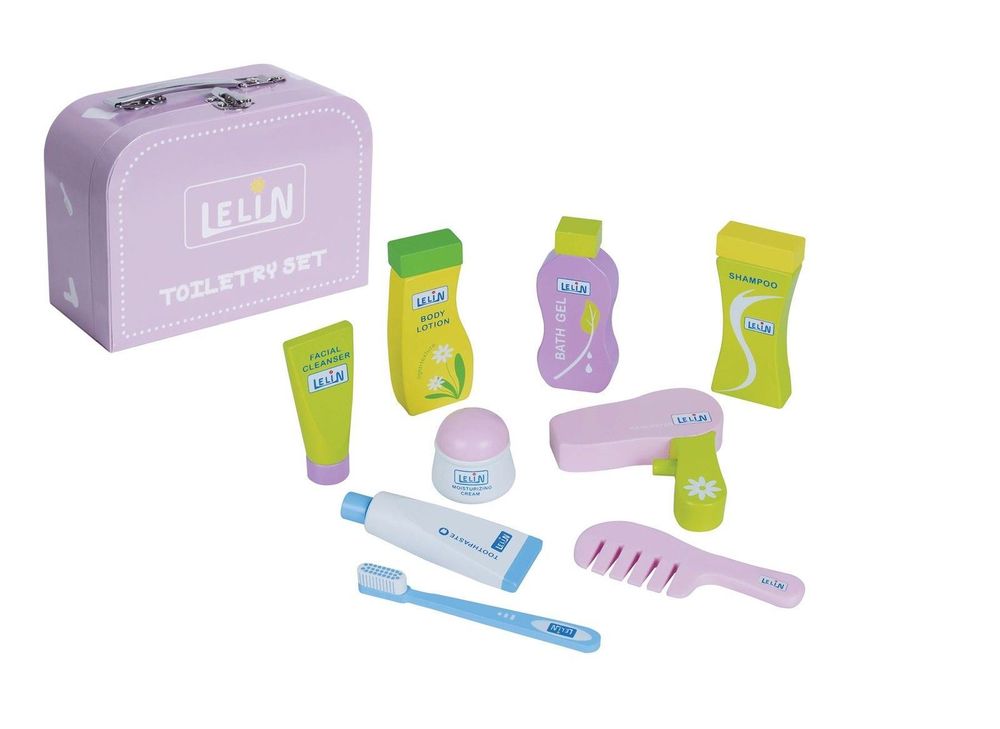 9-Piece Toiletry Set - Hours of Fun, Imaginative Role Play