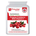 Cranberry with Vitamin C - Immune Support, Urinary Tract Health - 10,000mg + 80mg