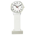 White Silicone Nurses Fob Watch