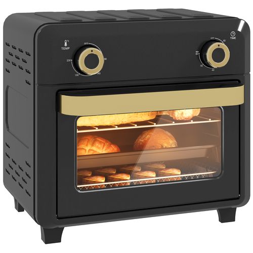 10L Air Fryer Oven, Electric Oven, Grill, Roast, Bake, 1000W