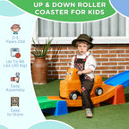 Kids Rollercoaster: 3(m) Up/Down, Non-Slip Steps, Ages 2-5. !