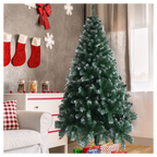 6FT Iron Leg White PVC 650 Branches Christmas Tree Artificial