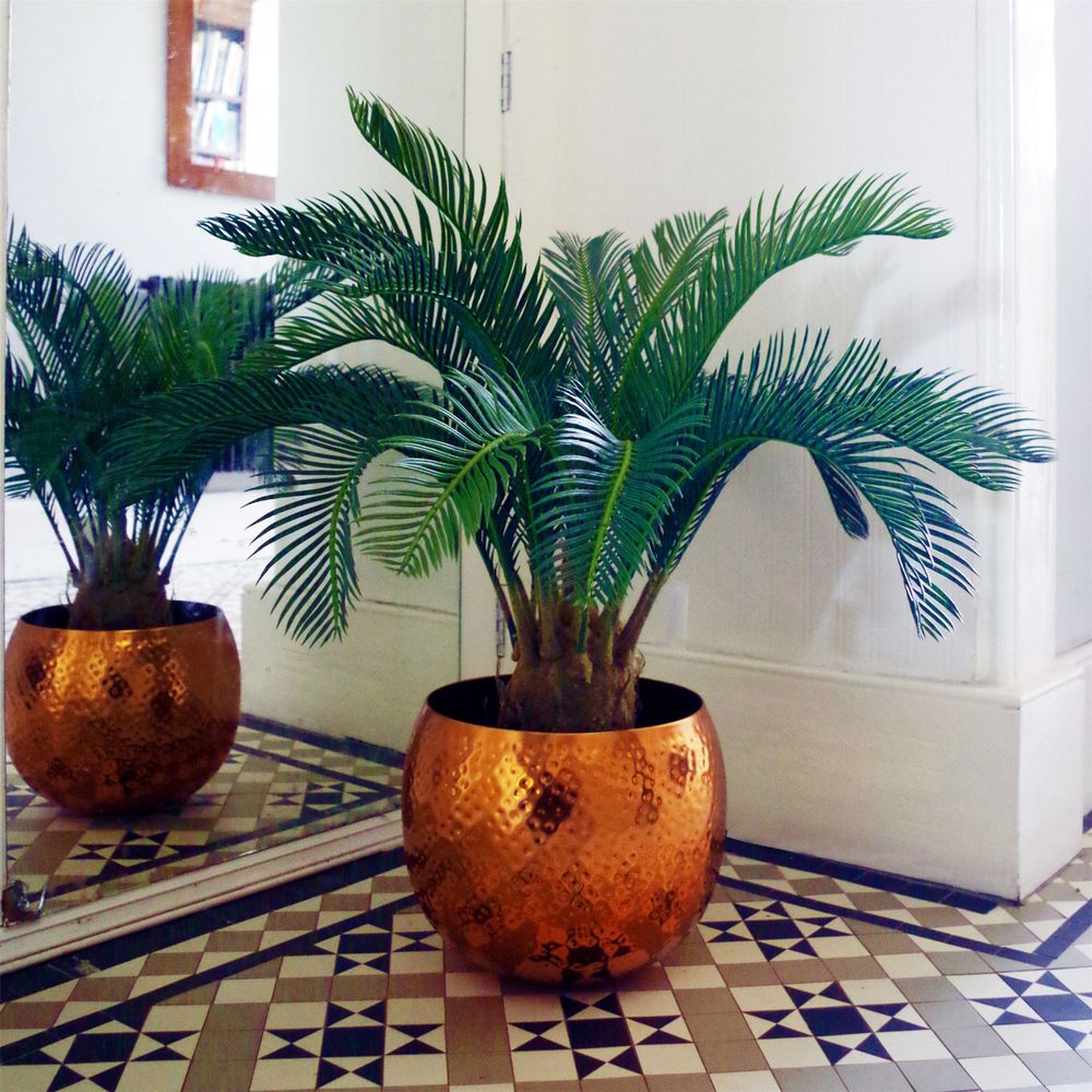 80cm Artificial Cycas Palm Plant - Lifelike Tropical Tree