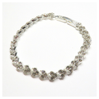 Diamante Heart Tennis Bracelet - Ideal Birthday or Christmas Gift