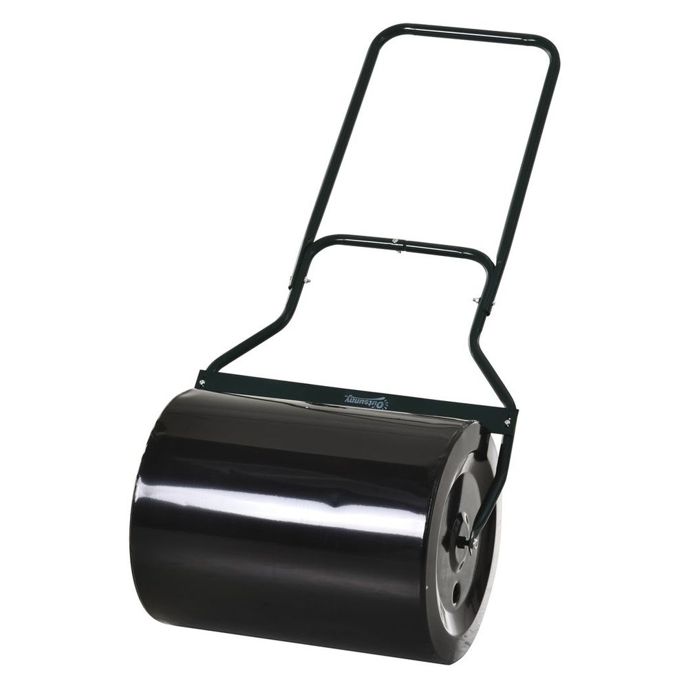 60L Steel Garden Roller - Easy Push & Pull - Fast & Efficient Rolling