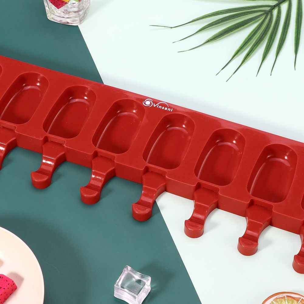 Homemade Ice Lolly Maker - Create Colorful, Healthy Popsicles - Silicone - Easy to Clean
