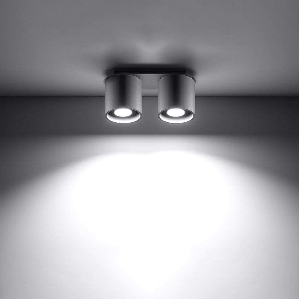 Ceiling lamp aluminum modern Design GU10 in Aluminum