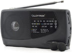 Lloytron Sports Personal Radio - 3 Band MW/FM/LW - Easy Find Tuning Window - Earphones Included