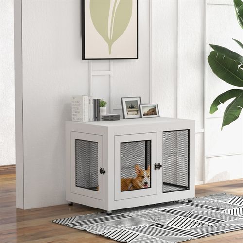Dog Crate with 57dcm Detail