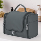 TOILETRY BAG - D.GREY - Travel Organizer with Multiple Compartments and Practical Design