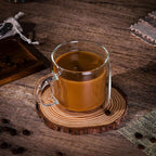 DOUBLE WALL GLASSES - Heat-proof Cups for Hot & Cold Drinks