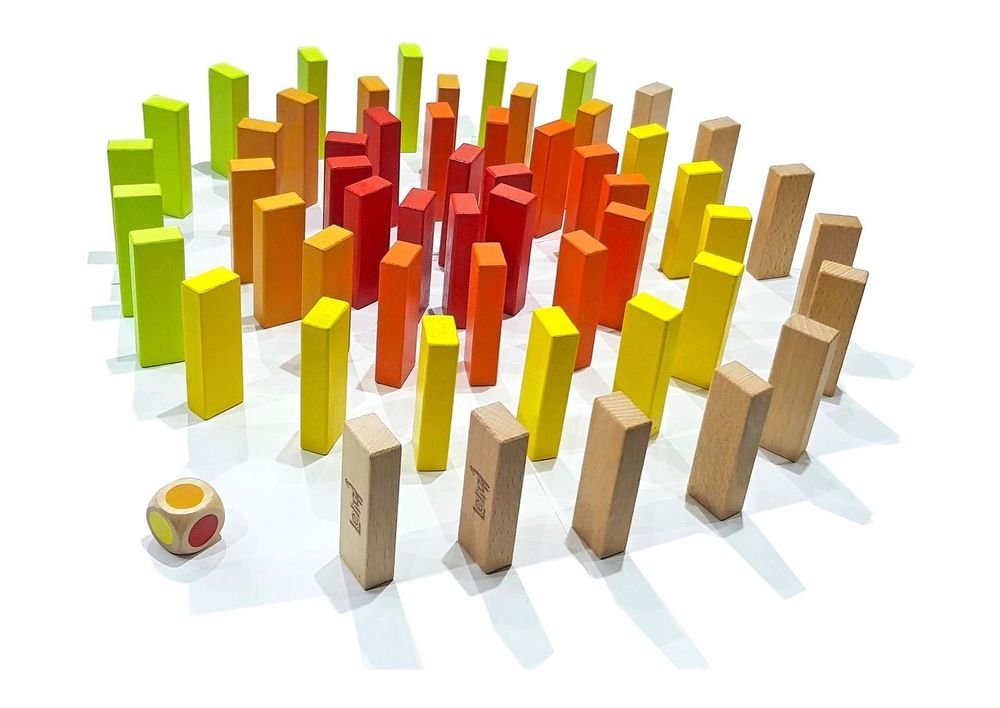 Tumbling Game 56 Pcs - Kid's Educational Stacking Toy