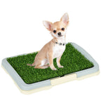 Dog Toilet - Indoor, Artificial Grass, Grid Panel, Tray: The Perfect Solution for Easy Pet Waste Management!