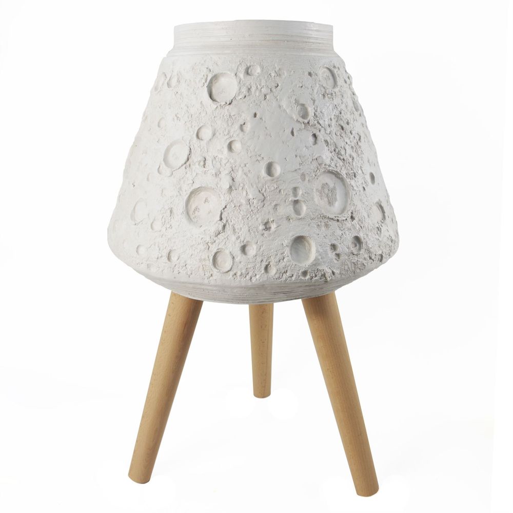 62cm x 40cm Large Lunar White Planter in White