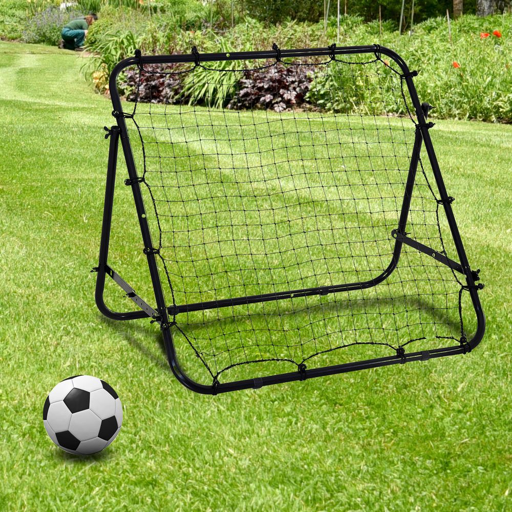 Pro Rebounder Net: Football Training Aid for Kids & Adults - Adjustable & Durable