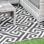 182x274cm Reversible Outdoor Rug - Portable & Durable - for RV Camping & More!