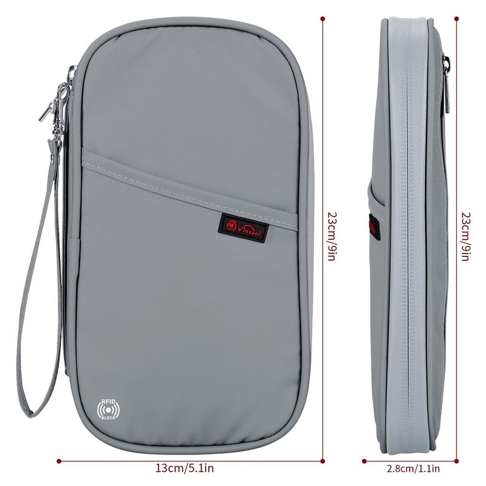 DELUXE PASSPORT ORG L GREY - Travel with Ease and Organize in Style!