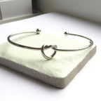 Silver Knot Bangle - Ideal Birthday or Christmas Gift