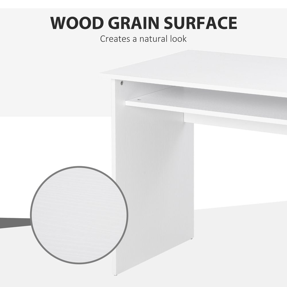 White Workstation: Multifunctional, Durable & Efficient - for Offices or Freelancers!