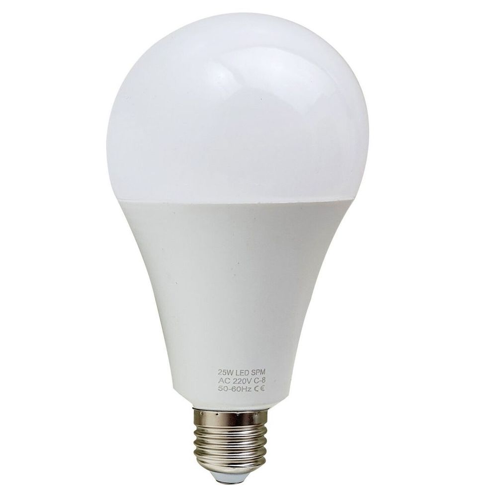 E27 25W Energy Saving Warm White LED Light Bulbs A60 E27 Screw-in non dimmable bulbs with Golf Detail