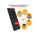 Flip Big Button Mobile, SIM, USB C Cable