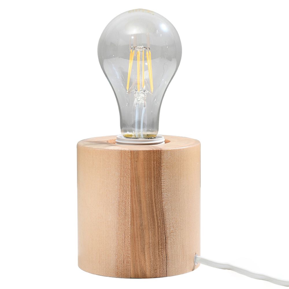 Wooden Desk Lamp - Salgado Scandinavian Design - E27